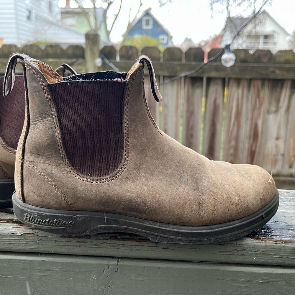 Blundstone 585 Brown Leather Boots